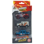 3'lü Araba Off-Road Seti - Die Cast - DS045 thumbnail 5