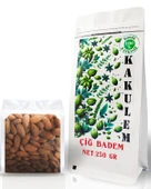 KAKULEM SERTİFİKALI Yerli Çiğ Badem İçi 250 GR thumbnail 1