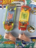 Hot Wheels Skate Retro Temalı İkili Parmak Kaykay ve Ayakkabı - Model 3 - 2