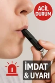 Acil Durum İmdat Düdüğü – Metal Gövde, Anahtarlık Özellikli Kamp, Balıkçılık, Yürüyüş İçin - 1