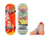 Hot Wheels Skate Retro Temalı Ikili Parmak Kaykay ve Ayakkabı - Model 2 - 1