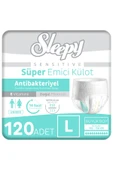 SLEEPY Sensitive Antibakteriyel Emici Külot Large 30x4 120 Adet - 1