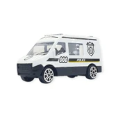 3'lü İş Makinaları Road Seti - Die Cast - DS044 - Polis - 4