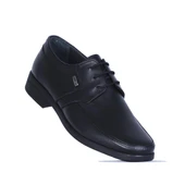 Baloğlu 1162 Siyah Kauçuk %100 Deri Erkek Klasik Ayakkabı thumbnail 1