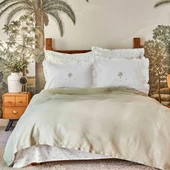 Karaca Home Lilium Yeşil Çift Kişilik Nish Set thumbnail 6