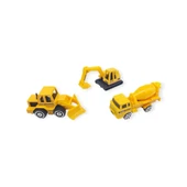 3'lü İş Makinaları Road Seti - Die Cast - DS044 - İnşaat thumbnail 1