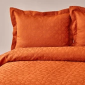 Karaca Home Back To Basic Kiremit Çift Kişilik Yatak Örtüsü thumbnail 5