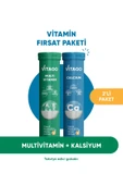 Vitago 2'li Paket- Multivitamin+kalsiyum Efervesan Tablet thumbnail 1