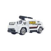 3'lü İş Makinaları Road Seti - Die Cast - DS044 - Polis thumbnail 4