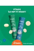 Vitago 2'li Paket- Multivitamin+kalsiyum Efervesan Tablet thumbnail 2
