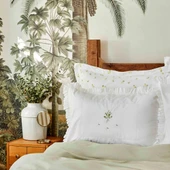 Karaca Home Lilium Yeşil Çift Kişilik Nish Set thumbnail 4