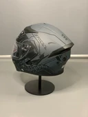 JK20 Çenesi Açılır Kapanır Kask Vizörü Ayrı Açılan, ECE R22.05 Sertifikalı - 4