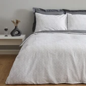 Karaca Home Ferne %100 Pamuk Çift Kişilik Nevresım Takımı Gri thumbnail 6