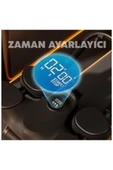 PB-X5 Mekik Aleti Dijital Mekik Aleti Spor Aleti Dirsek Destekli Dijital Ekran Karın Egzersiz Fit - 2