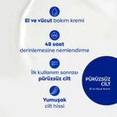 Nivea Nemlendirici El ve Vücut Bakım Kremi Pürüzsüzleştirici 400 ml - 2