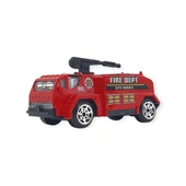 3'lü İş Makinaları Road Seti - Die Cast - DS044 - İtfaiye - 4