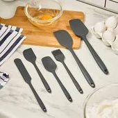 Karaca Lively 6 Parça Silikon Servis Seti Antrasit thumbnail 1