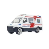 3'lü İş Makinaları Road Seti - Die Cast - DS044 - Ambulans thumbnail 4
