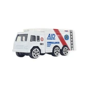 3'lü İş Makinaları Road Seti - Die Cast - DS044 - Ambulans thumbnail 2