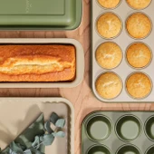 Karaca Jennese Yuvarlak Kek Kalıbı Yeşil thumbnail 3