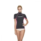 Cressi Rash Guard Lady T-Shirt  BLACK-PINK XL - NO:5 - 44 thumbnail 1