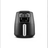 Karaca Air Pro Cook XL 2 in 1 Konuşan Airfryer Black Chrome 4 Kişilik thumbnail 9