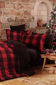 Mountain Kırmızı-siyah Çift Kişilik Cozy Comfort thumbnail 1