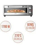 HPO-01 Hava Fritözü Mini Pizza Fırını - 4