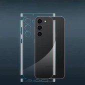 Samsung Galaxy S25 Edge Uyumlu 360 Derece Arka hidrojel Film Koruma Body Jelatin - 2