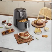 Karaca Air Pro Cook XL 2 in 1 Konuşan Airfryer Black Chrome 4 Kişilik thumbnail 6