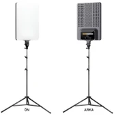 Gdx P300TS BiColor Fotoğrafçılık ve Stüdyo Aydınlatması 80 Watt LED Video Panel Sürekli Işık Üçlü Set - 3