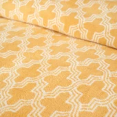 Karaca Home Benita Hardal Çift Kişilik Pamuk Battaniye thumbnail 4