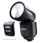 Godox V1 Pro Nikon Flaş Full Set (Flaş, X2 Tetikleyici, 15x20 Softbox, Tripod) - 2