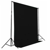 Gdx Seyyar Siyah Fon Perde (Katlanabilir Kumaş) 3x3 Metre - 3