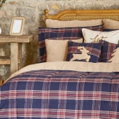 Karaca Home Woodland Lacivert Çift Kişilik Cozy Comfort Uyku Seti thumbnail 5