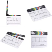 GDX CLP-01 Klaket - Clapperboard Clapboard (Kalem ve Silgi Hediyeli) - 2