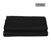 GDX Kumaş Fon Siyah (3x6 Metre) Katlanabilir / Yıkanabilir - 1