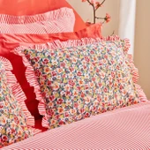 Karaca Home  Punava %100 Pamuk Tek  Kişilik Nevresim Takımı Somon  thumbnail 5