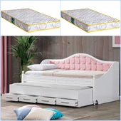 Yavrulu Karyola, Eymen Yavrulu Yatak - Pembe 2 Adet Comfort Yatak thumbnail 1