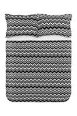 Wave Yatak Örtüsü Tek Kişilik Black - 7