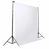 Gdx Seyyar Beyaz Fon Perde (Katlanabilir Kumaş) 3x3 Metre - 3