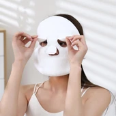 Yeniden Kullanılabilir Yüz Bakım Sıcak Soğuk Havlu Yüz Yogası Spa Maske - 1