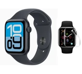 Apple Watch SE 3 40MM 3 Adet Uyumlu Şeffaf Ultra koruyucu Nano Jelatin - 1