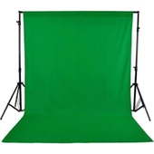 Gdx Seyyar Yeşil Fon Perde (Katlanabilir Kumaş) 3x6 Metre - 2