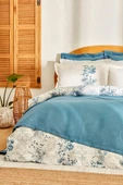 Karaca Home Camilio Çift Kişilik 5 Parça Summer Set Mavi - 1