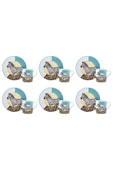Animal 6 Kişilik Kahve Fincan Takımı 90 ml - 5