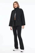 Lumlumberjack Eleta 64out25400 Kadin Mont - Siyah - 2