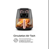 Karaca Air Pro Cook XL 2 in 1 Konuşan Airfryer Rosegold 4 Kişilik thumbnail 8