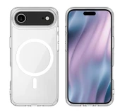 iPhone 17 Air için Uyumlu MagSafe özellikli Şeffaf Kılıf - 1