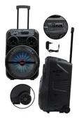 Midex MXR-280 Taşınabilir Mikrofonlu Işıklı Akülü Ses Sistemi Hoparlör (12 İnç 280 Watt) - 3